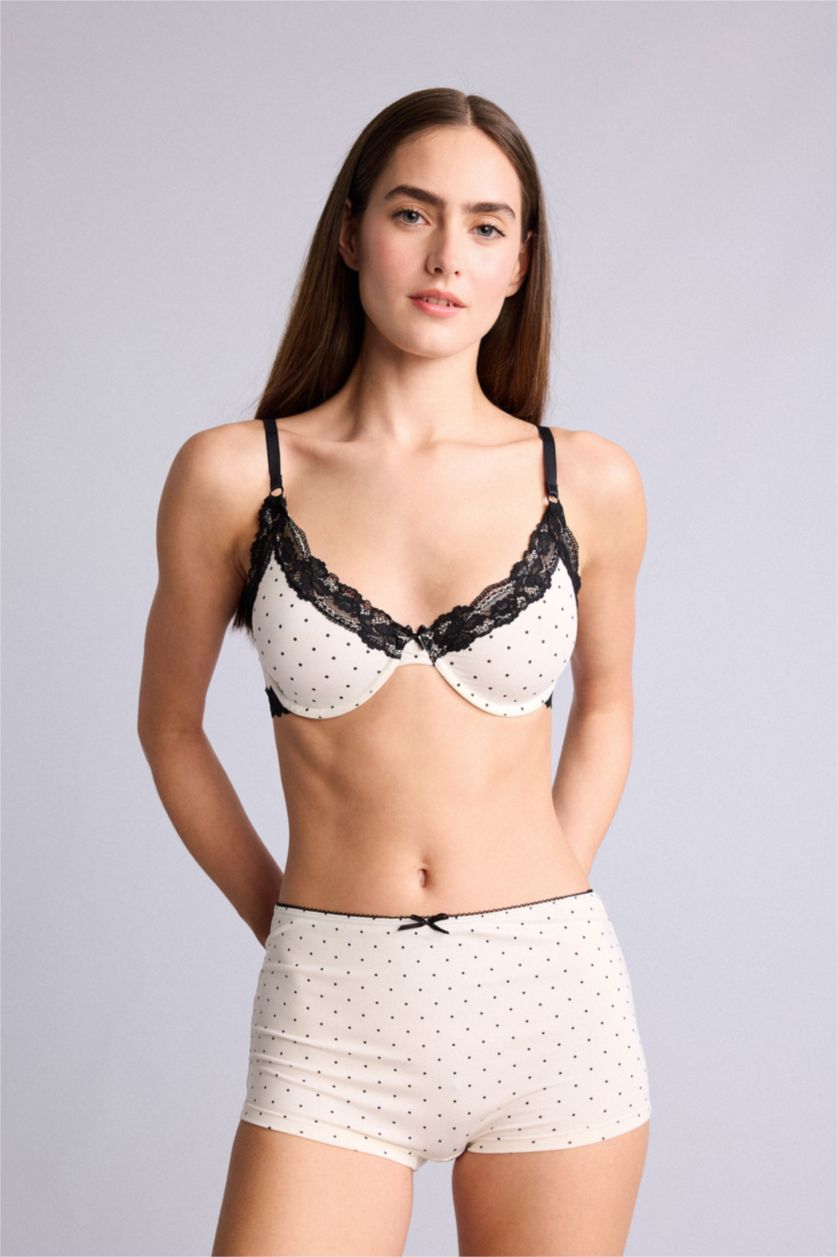 Women Black Micro 2 Piece Hipster Panties