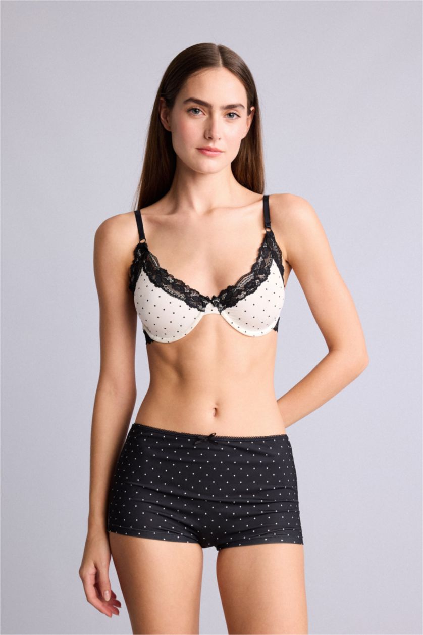 Women Black Micro 2 Piece Hipster Panties
