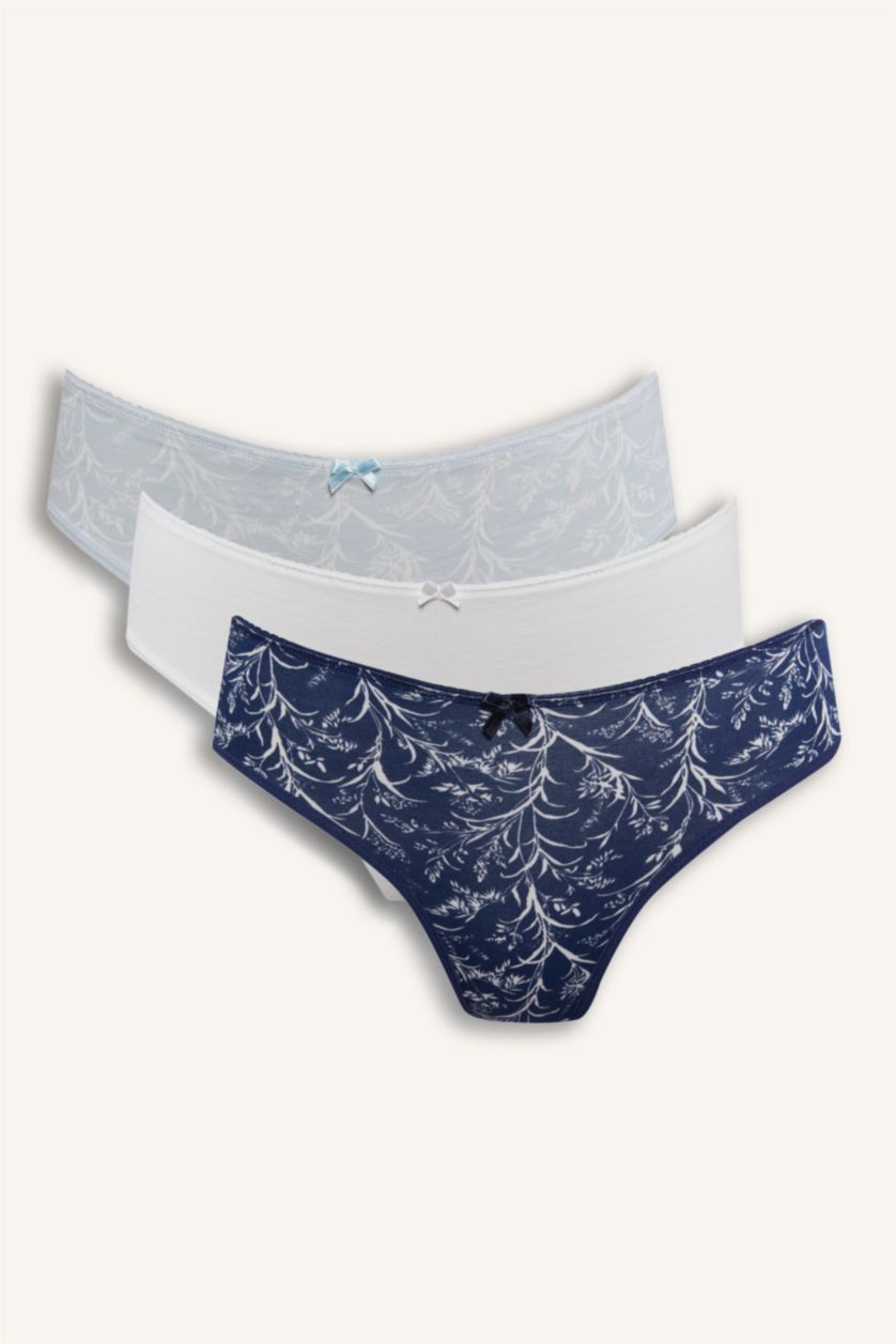 WOMAN Indigo 3 piece Panties Set