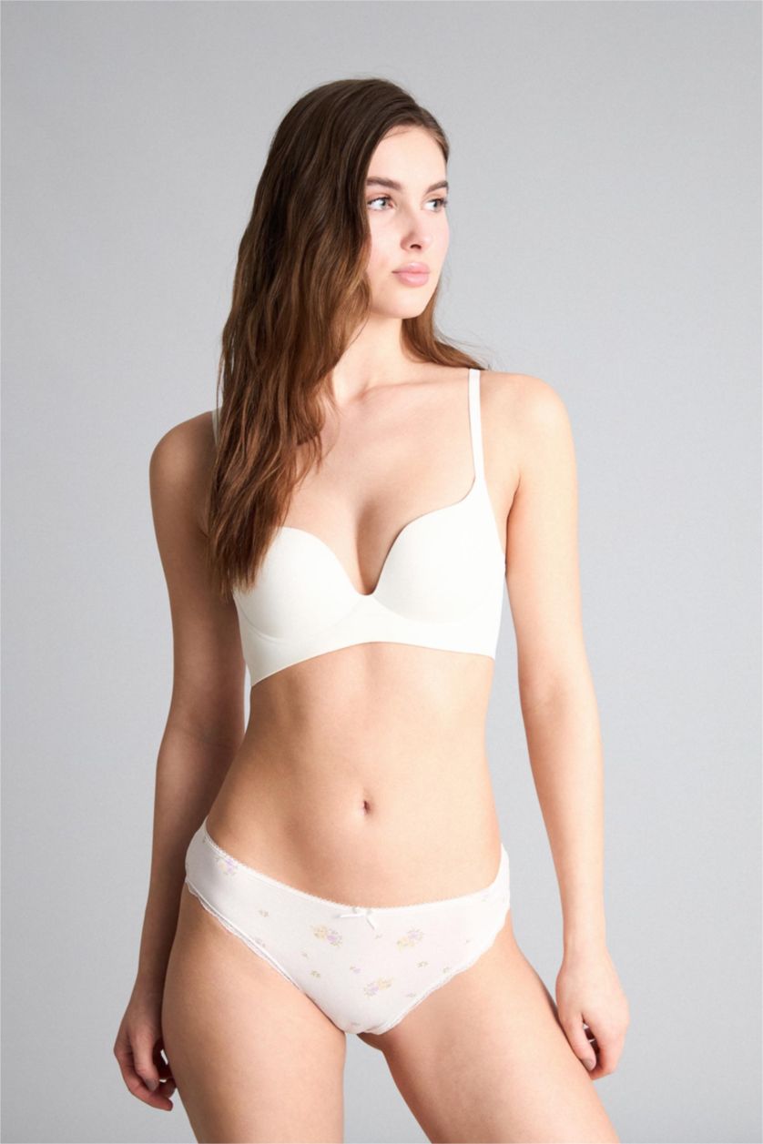 نساء بيج فاتح عبوة كيلوت سليب Fall in Love من من 3 قطع