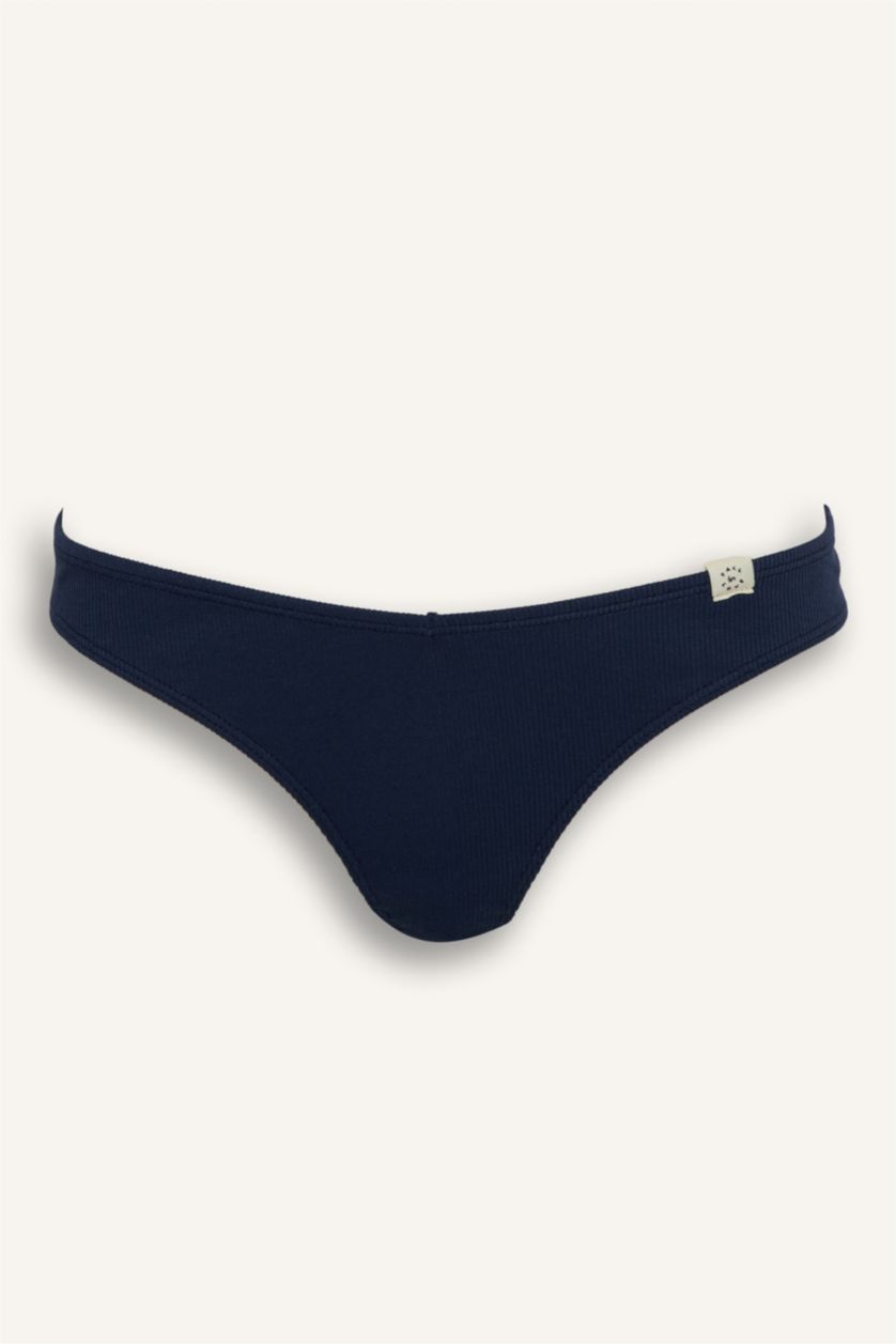 Kadın Gri Melanj Ribana 3'lü Külot