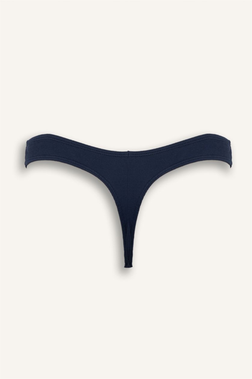 Kadın Gri Melanj Ribana 3'lü Külot