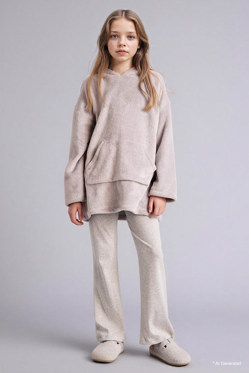 GIRLS & TEENS Grey Small Regular Fit Dress