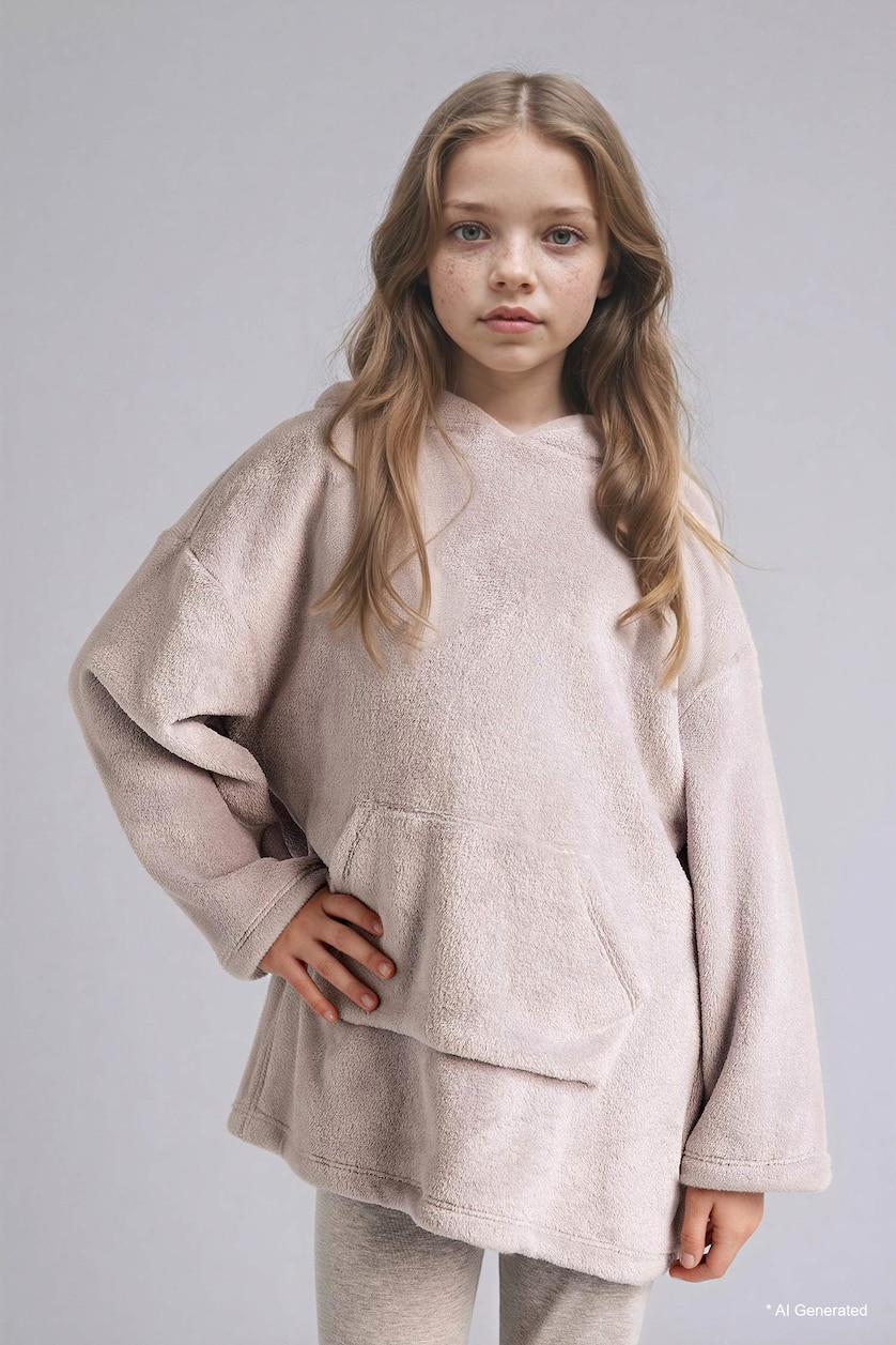 GIRLS & TEENS Grey Small Regular Fit Dress