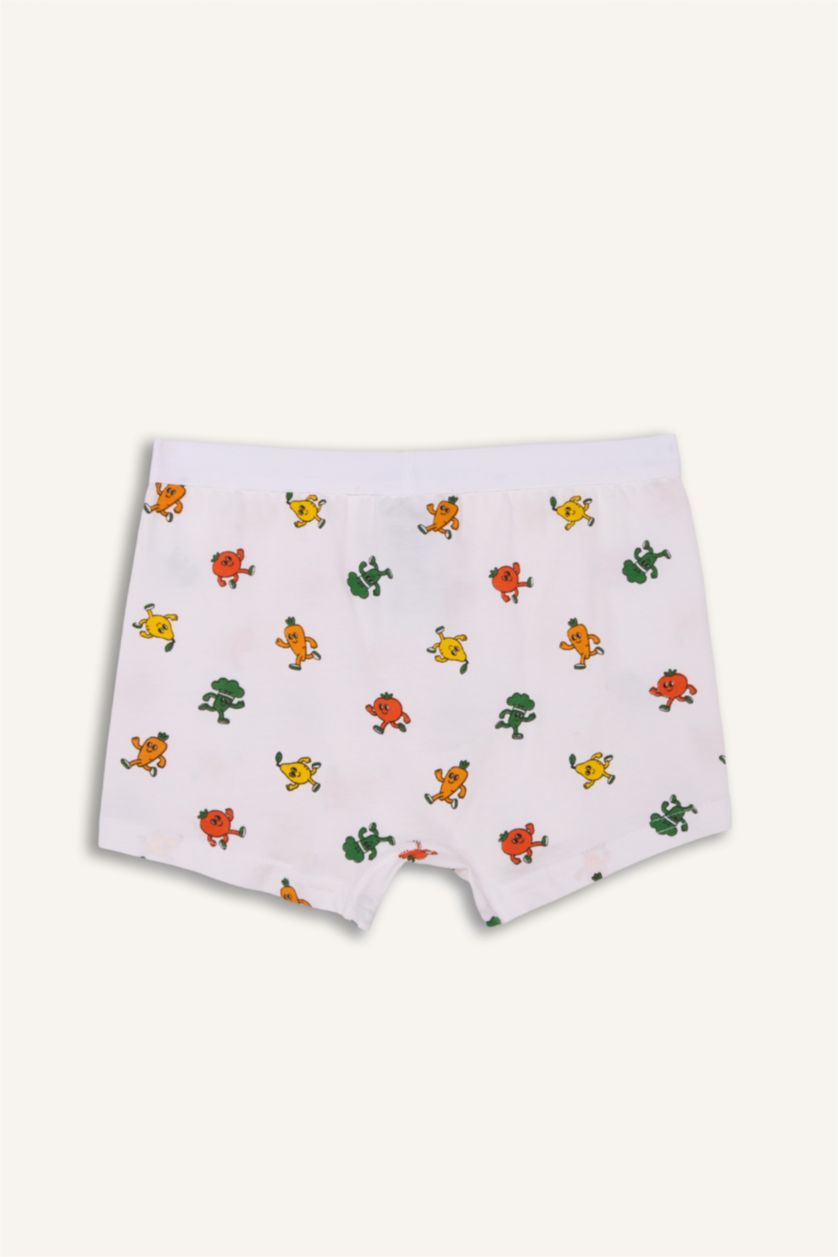 Ұлдар Және Жасөспірімдер ақ Ұлдарға тамақ жоғары 5 Трикотаж боксер