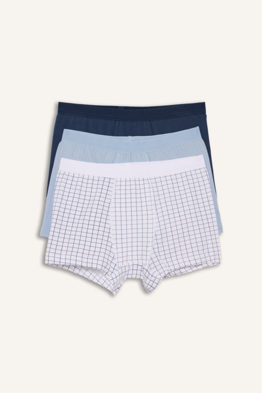 Ұлдар Және Жасөспірімдер Ашық Көк Ұлдарға қабырға 3 Трикотаж боксер