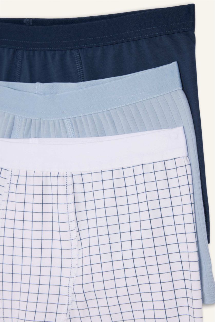 Ұлдар Және Жасөспірімдер Ашық Көк Ұлдарға қабырға 3 Трикотаж боксер