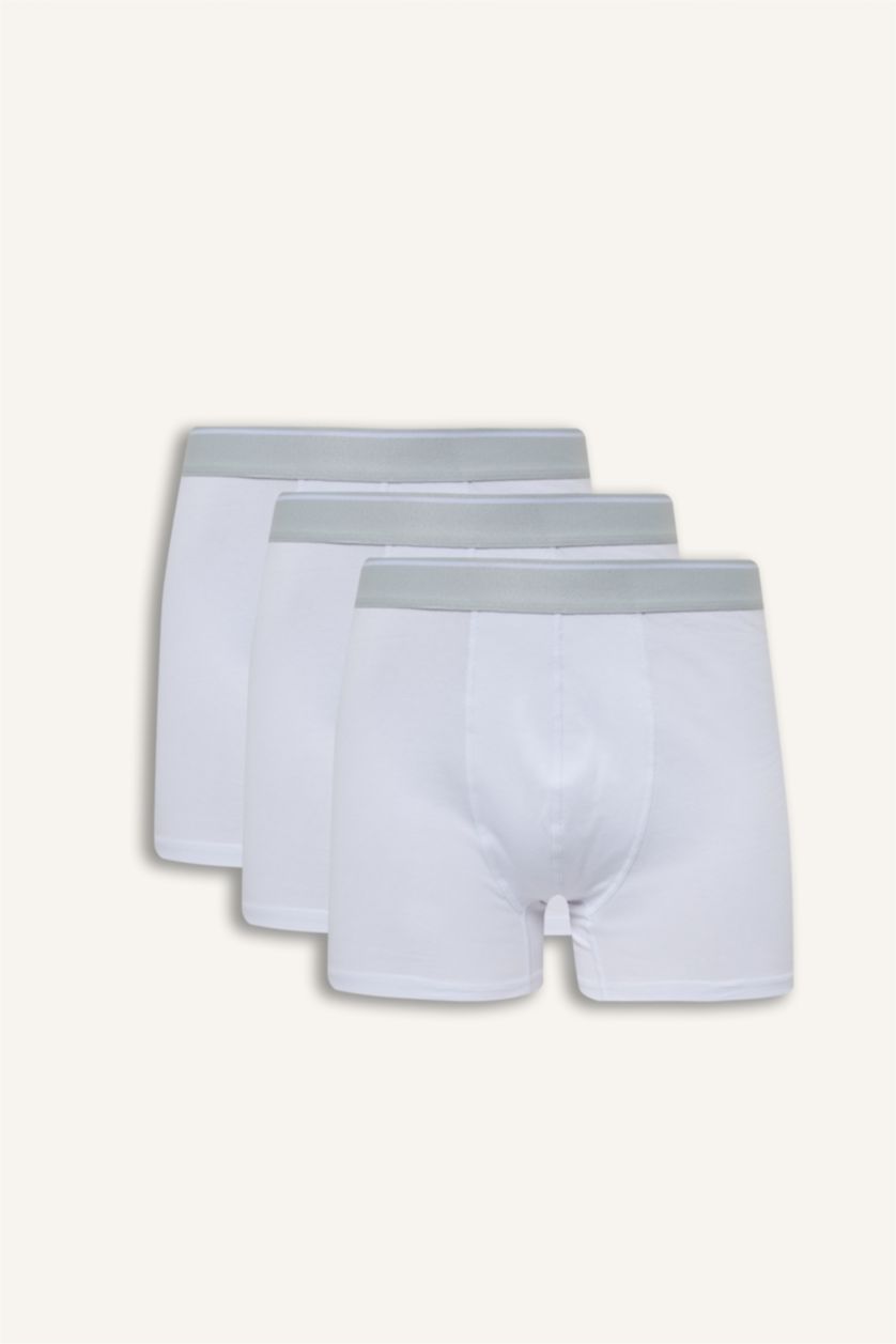 Ерлер ақ Regular Fit 3 дана боксер