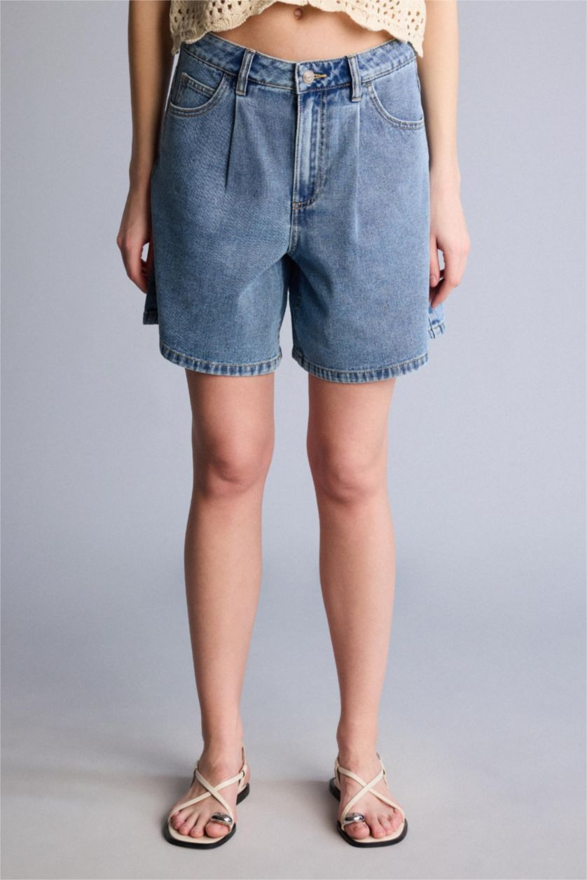 Женщины Голубрй Soft Denim