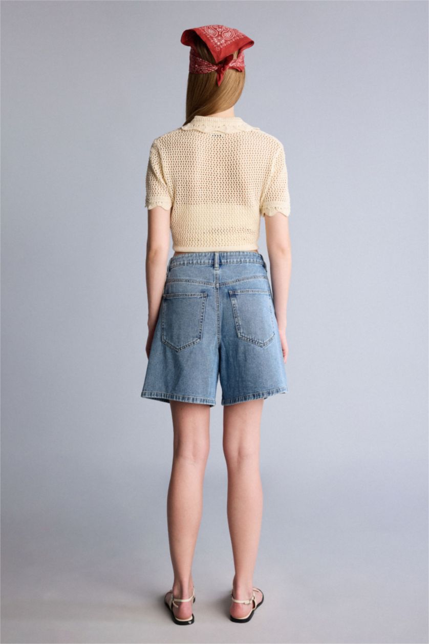 Женщины Голубрй Soft Denim