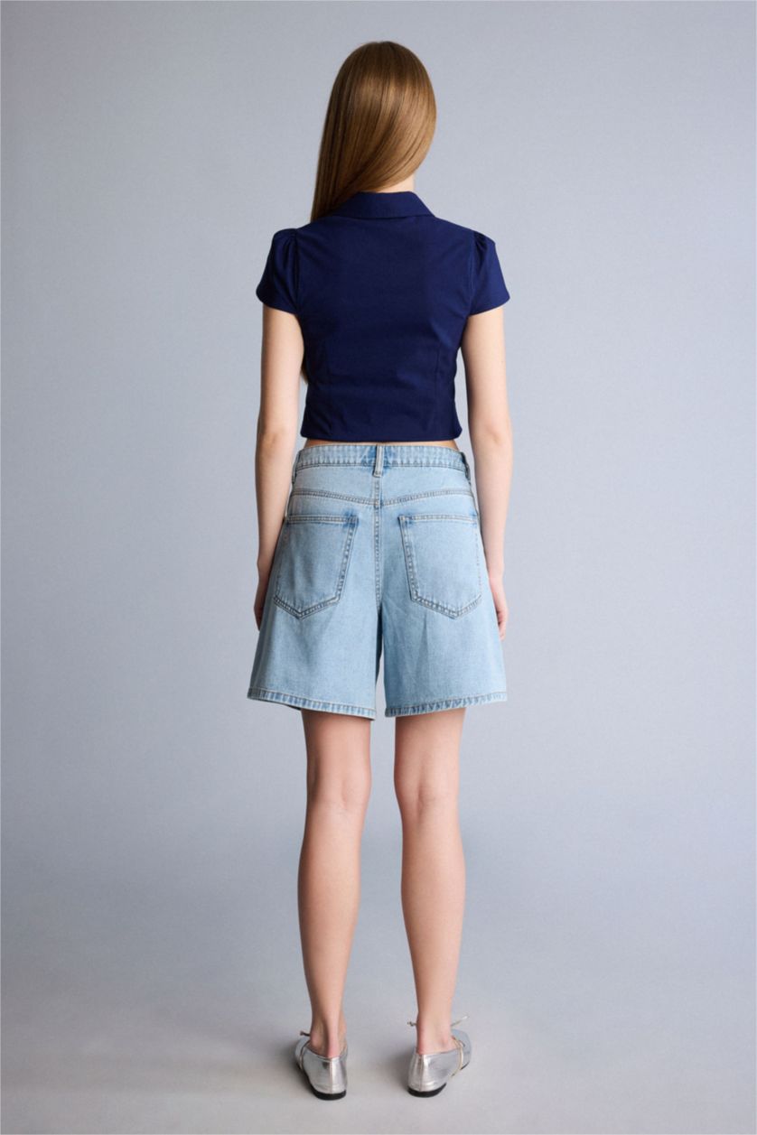 Женщины Светло-синий Soft Denim