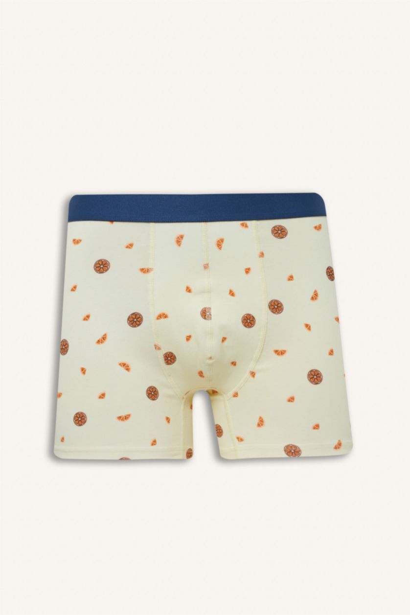 Мужчины Индиго Набор из 3 шт Regular Fit с фруктовым узором