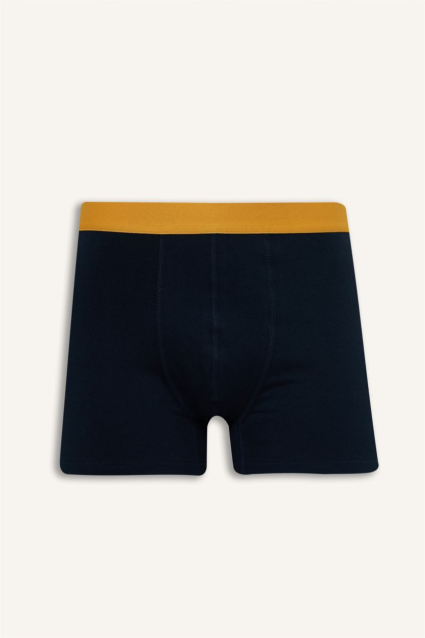 Мужчины Синий Набор боксеров Regular Fit с фруктовым узором 3 шт