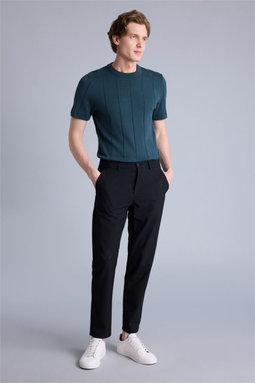 MAN Dark Green Standard Fit Short Sleeve Polo T-Shirt