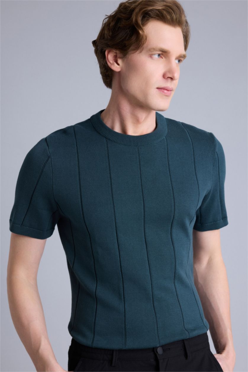 MAN Dark Green Standard Fit Short Sleeve Polo T-Shirt