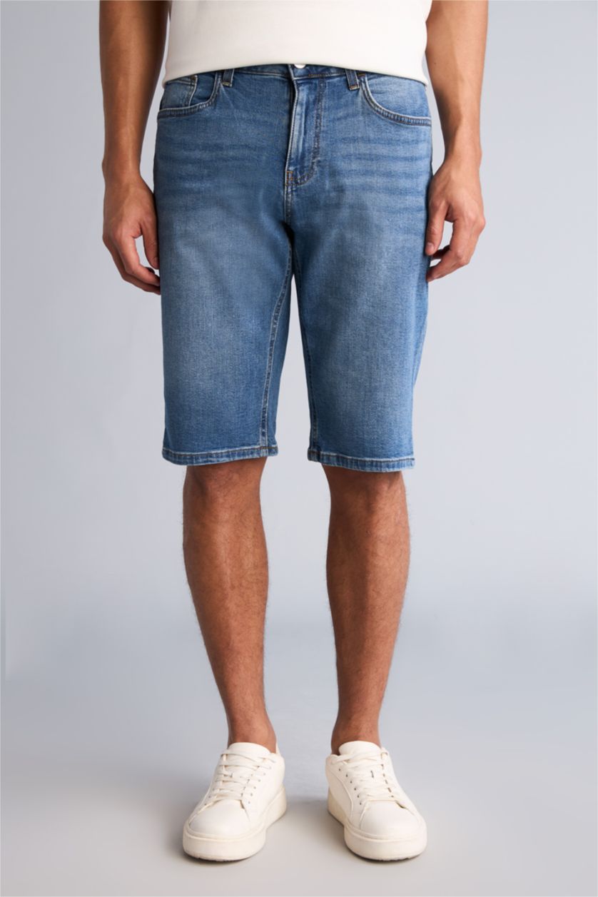 Men Blue Regular Fit