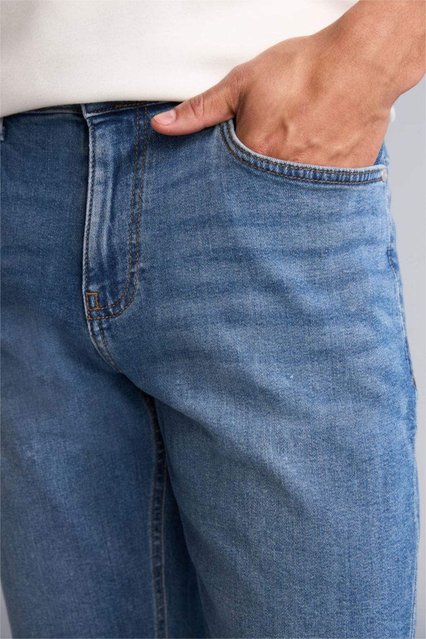 Men Blue Regular Fit