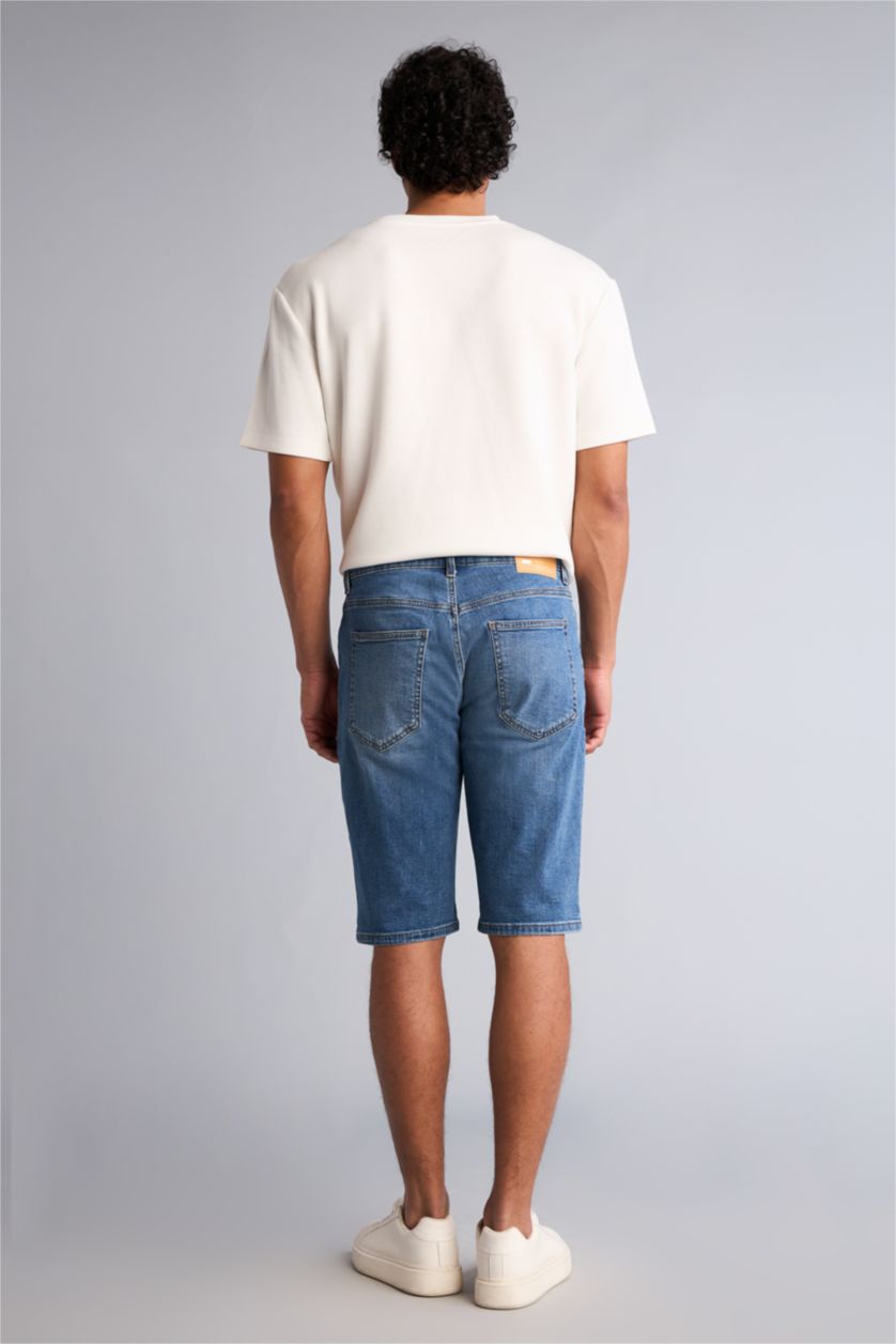 Men Blue Regular Fit