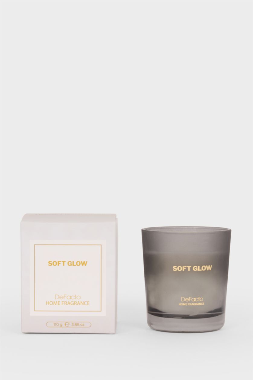 Kadın Açık Gri Yılbaşı Temalı Unisex Soft Glow Mum