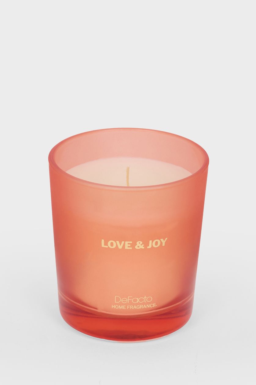 Kadın Kırmızı Yılbaşı Temalı Unisex Love & Joy Mum