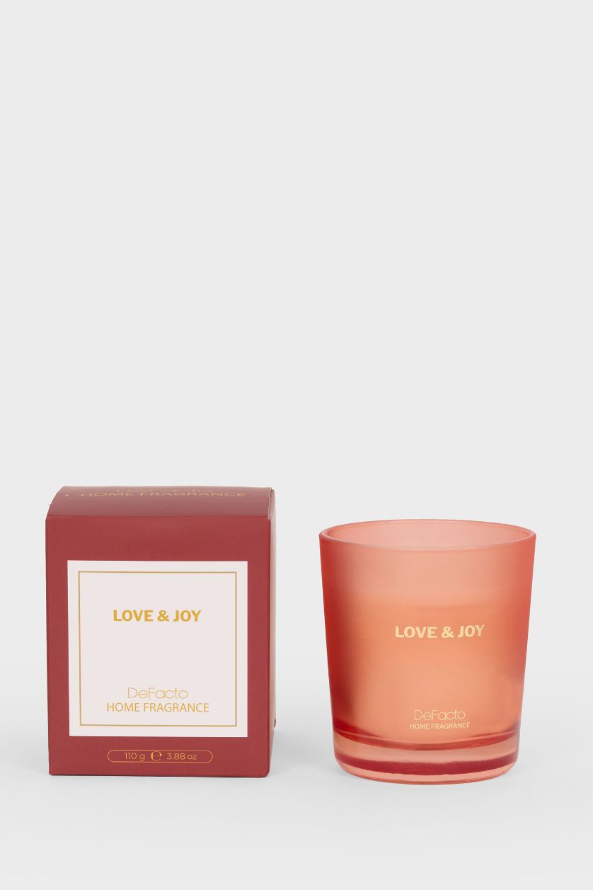 Kadın Kırmızı Yılbaşı Temalı Unisex Love & Joy Mum