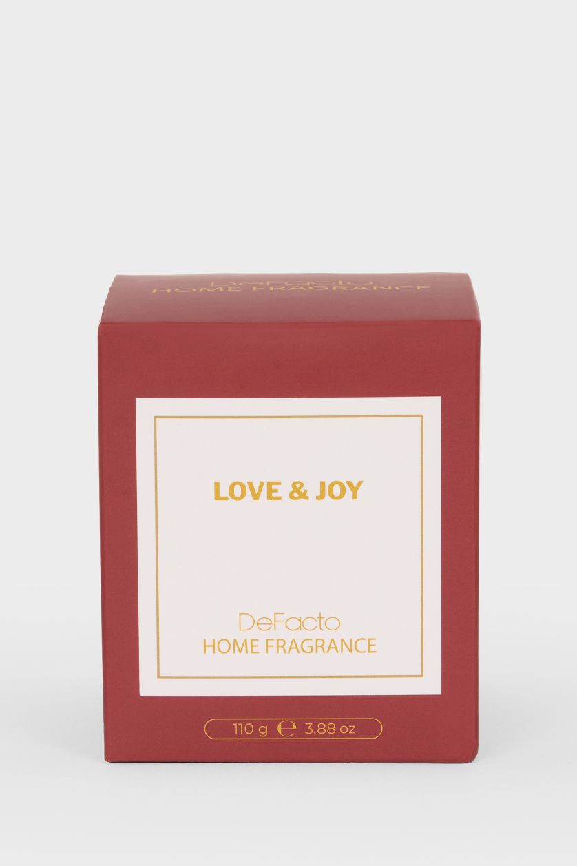 Kadın Kırmızı Yılbaşı Temalı Unisex Love & Joy Mum