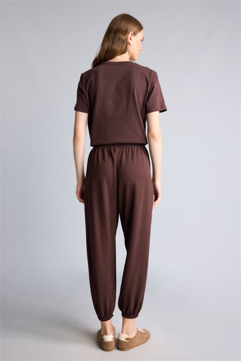 Women Brown Balloon Fit Trousers