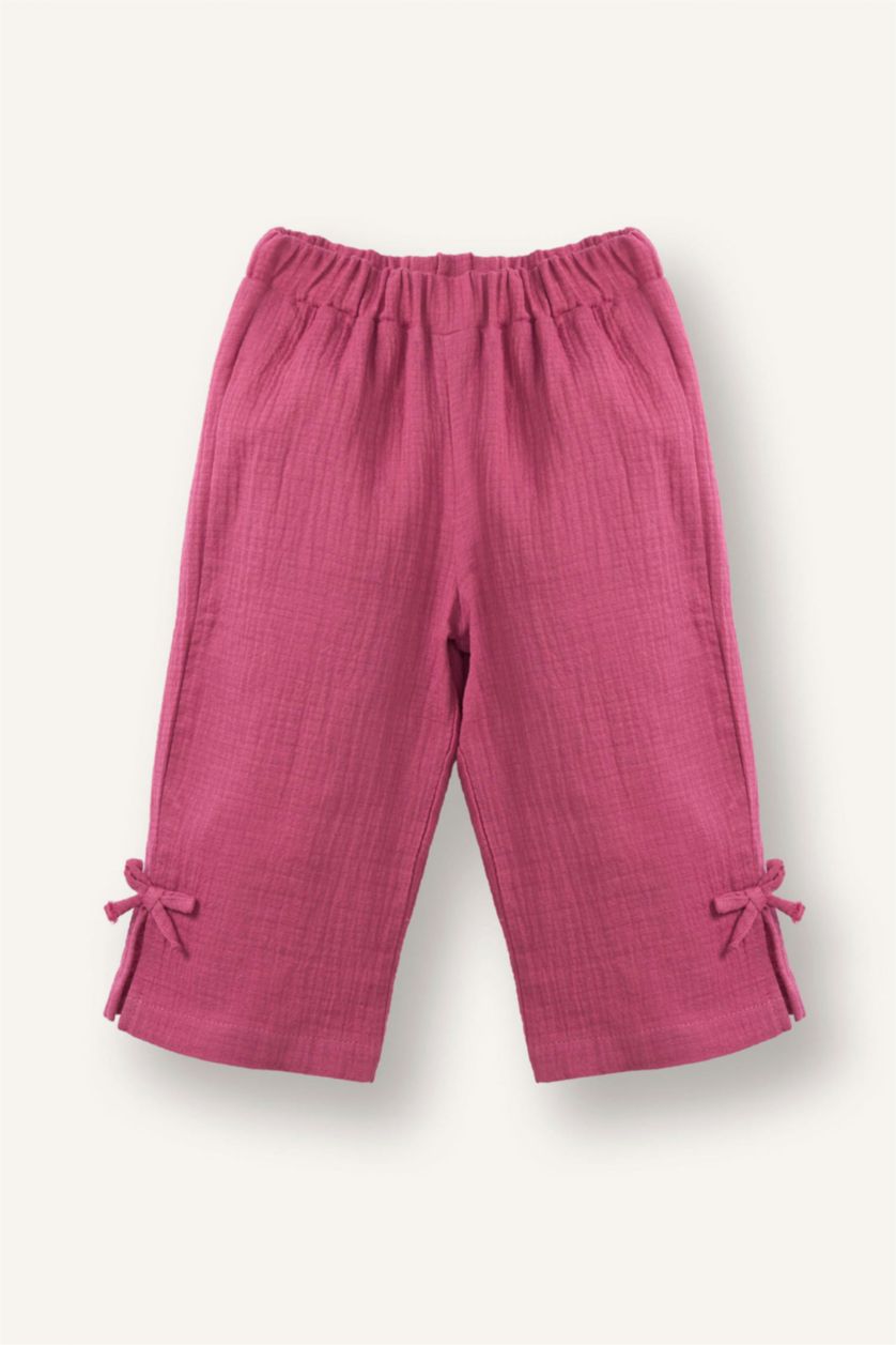 Kız Bebek Gülkurusu Müslin 2'li Takım Kız Bebek