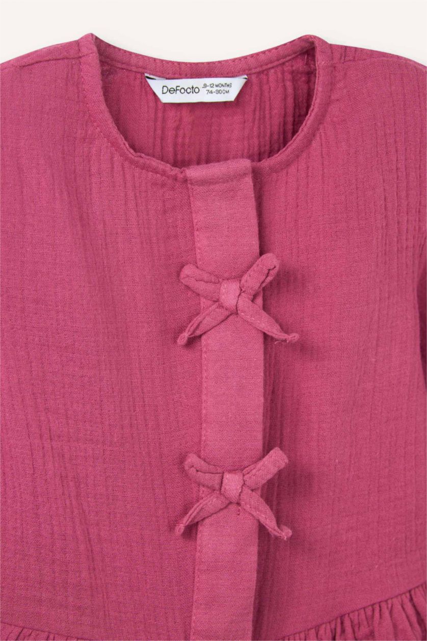 Kız Bebek Gülkurusu Müslin 2'li Takım Kız Bebek