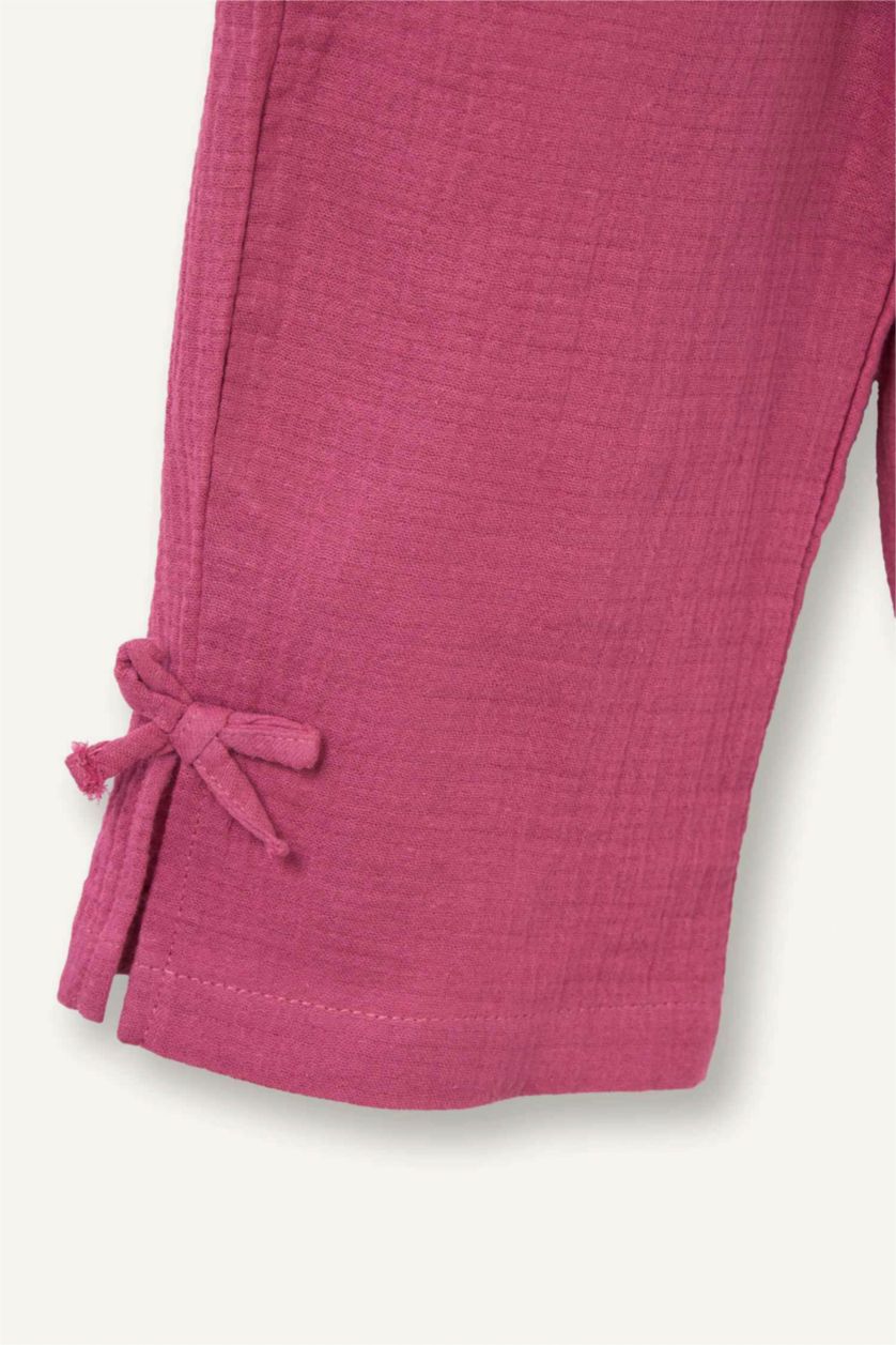 Kız Bebek Gülkurusu Müslin 2'li Takım Kız Bebek