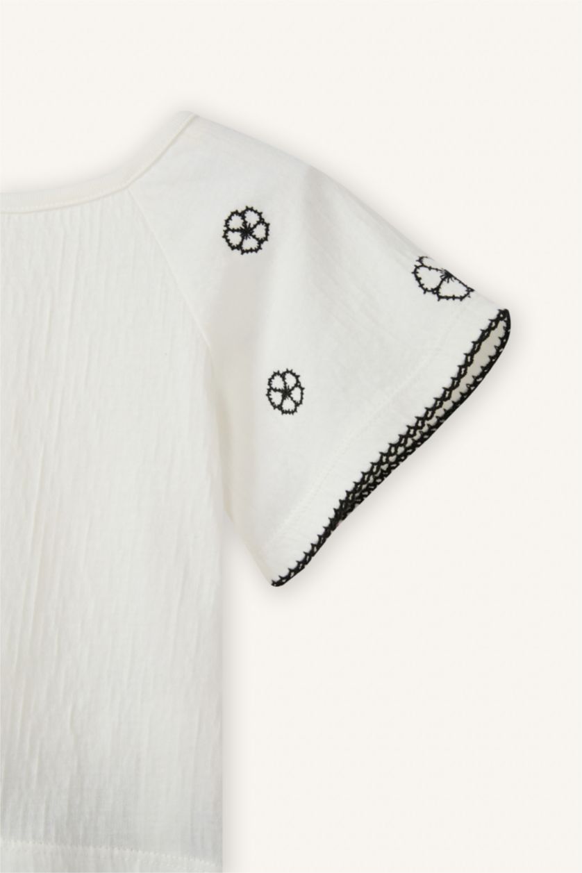 Kız Bebek Ekru 2'li Takım Kız Bebek