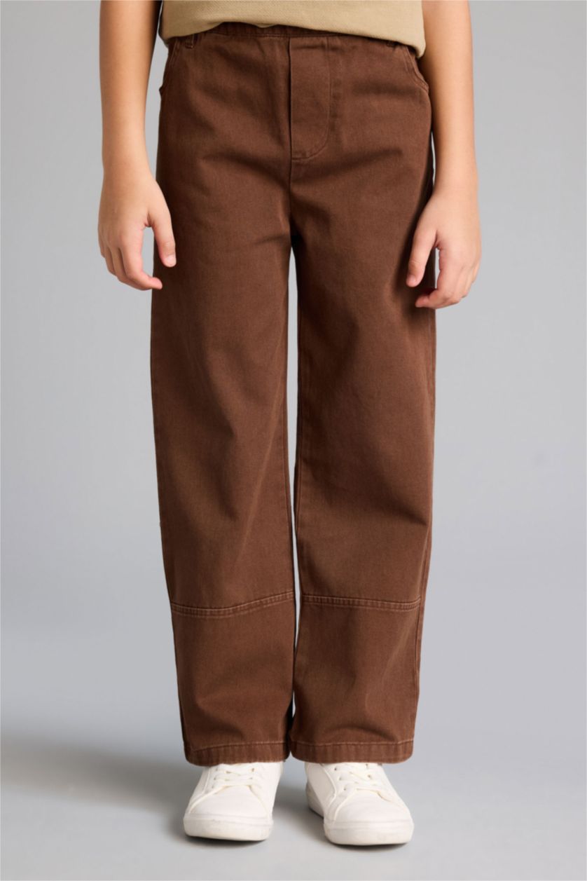 Boys & Teens Beige 2 piece Regular Fit Set