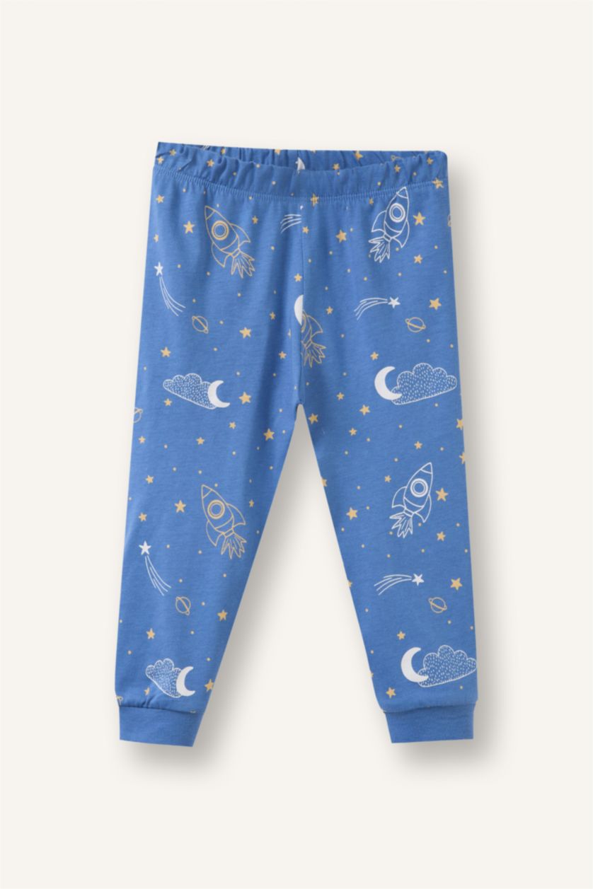 BABY BOY Blue Baby Boy Star Pattern 2 Piece Pyjamas Set