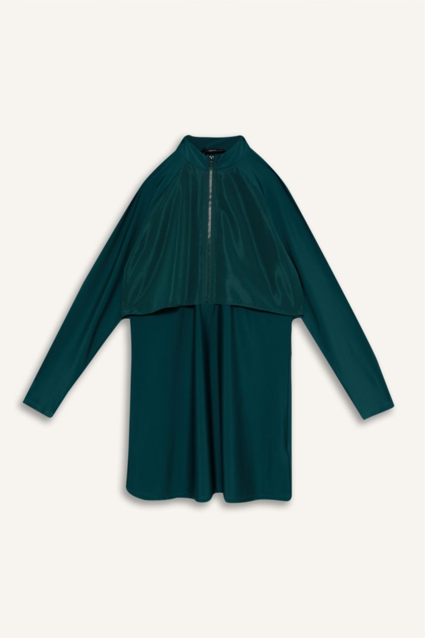 Women Dark Green Burkini