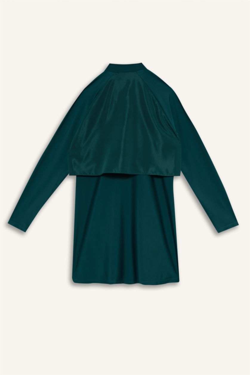 Women Dark Green Burkini