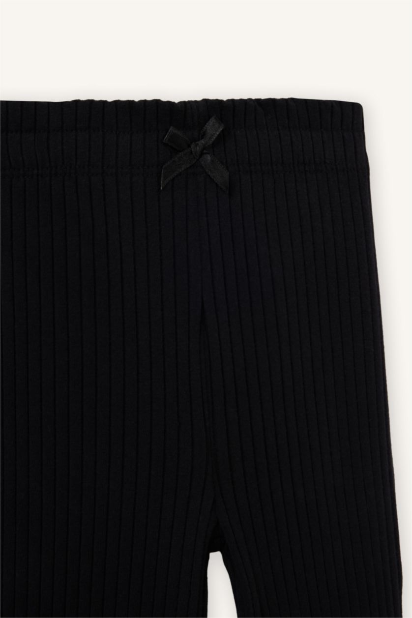 Baby Girl Black Baby Girl Flare Leggings