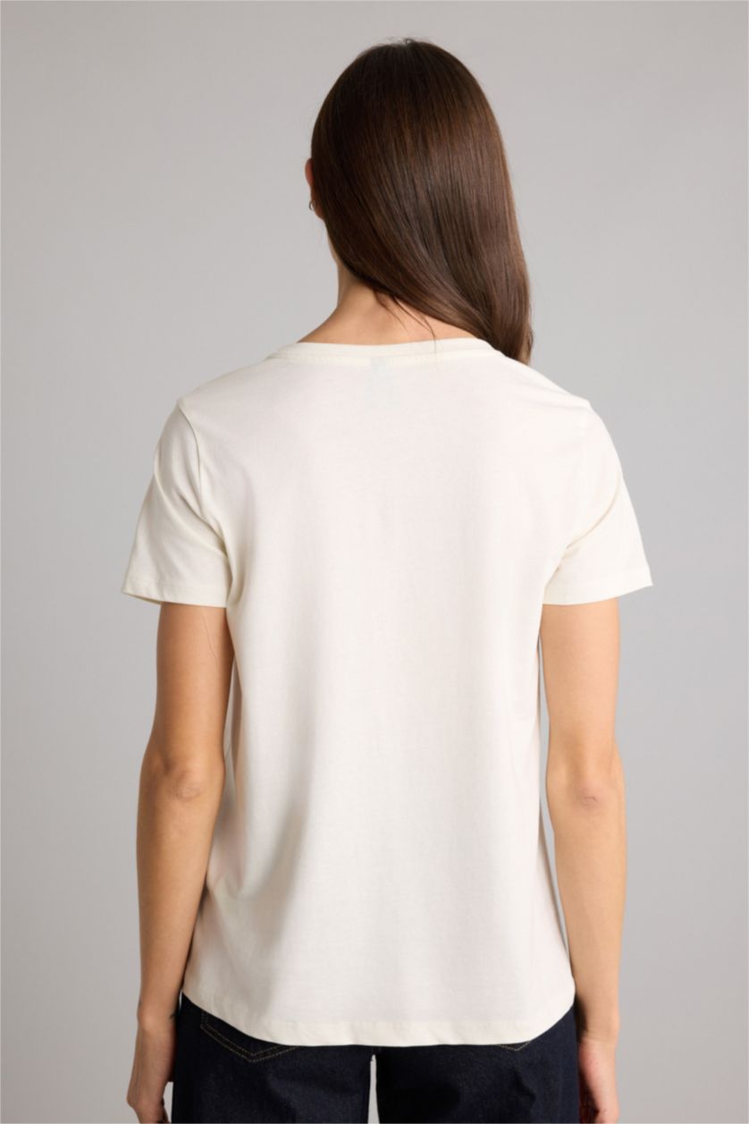 حريمي بيج فاتح Woman Short Sleeve T-Shirt