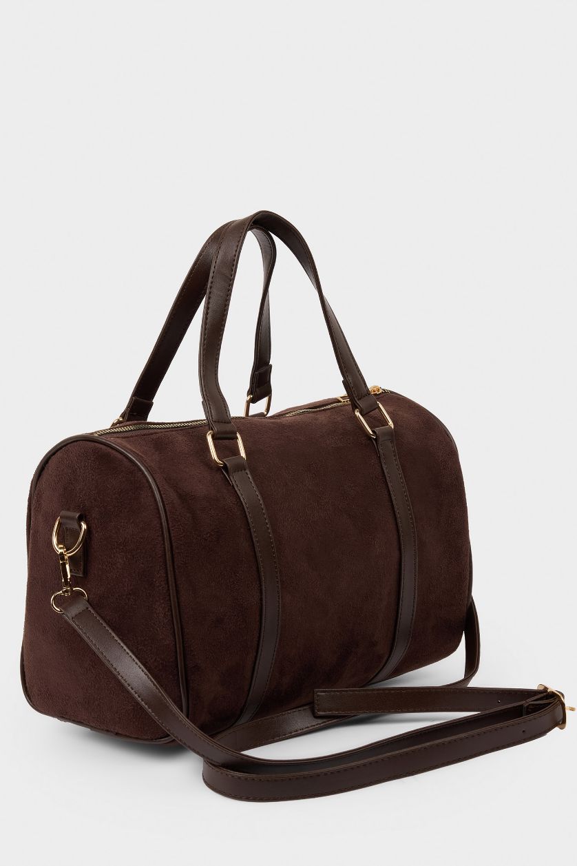 نساء بني غامق شنطة يد شمواه