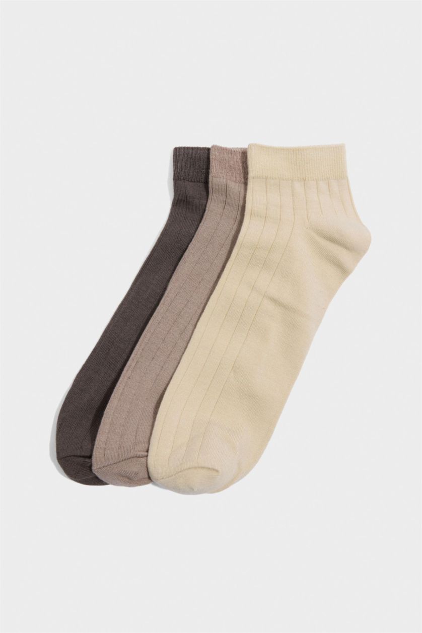 MAN Light Brown Man 3 piece Short Socks
