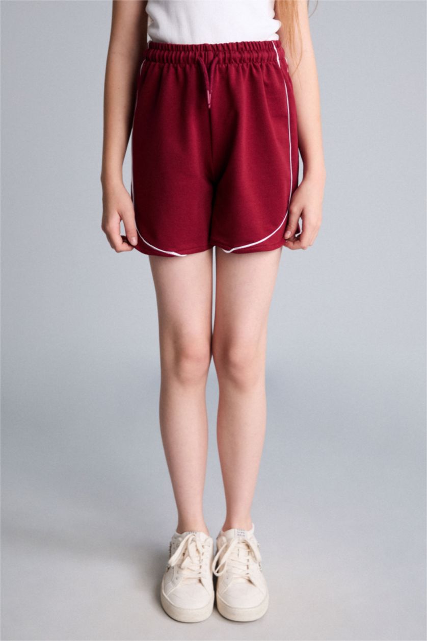 Young Girls - Teen Girls Bordeaux Shorts
