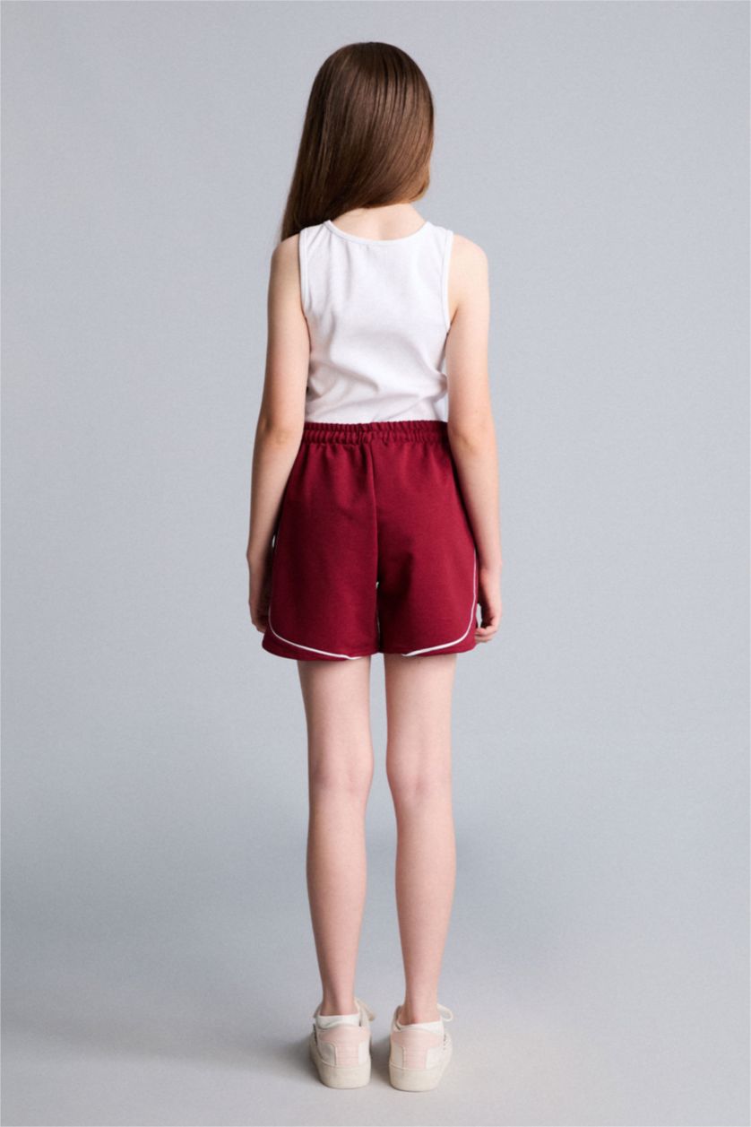Young Girls - Teen Girls Bordeaux Shorts