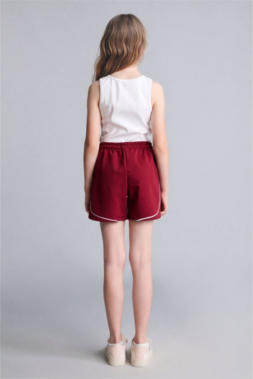 Young Girls - Teen Girls Bordeaux Shorts