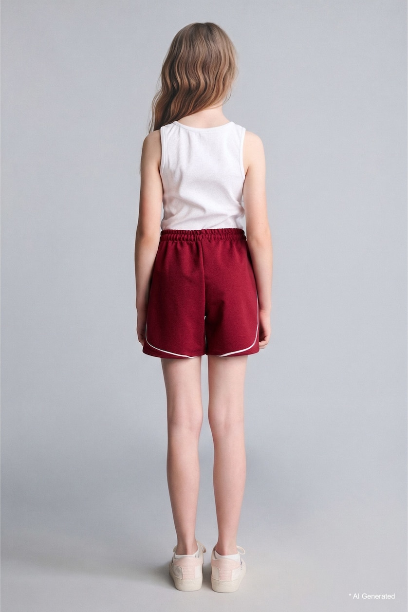 GIRLS & TEENS Bordeaux Girl Shorts