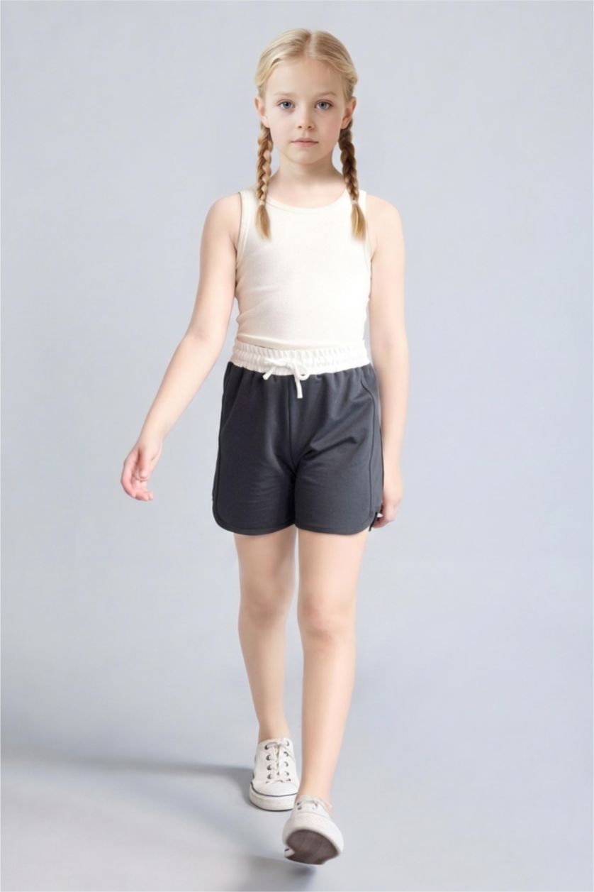 Young Girls - Teen Girls Grey Girl Shorts