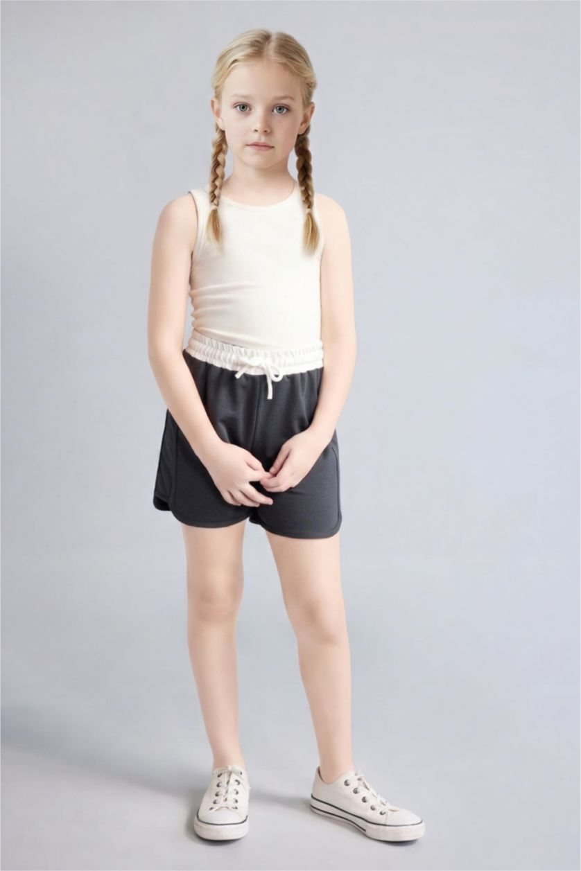 Young Girls - Teen Girls Grey Girl Shorts