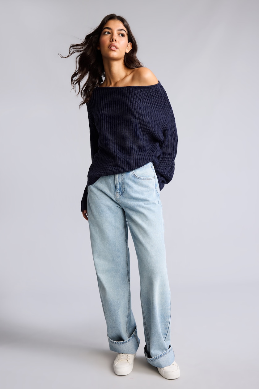 Women NAVY Regular Fit Pullover