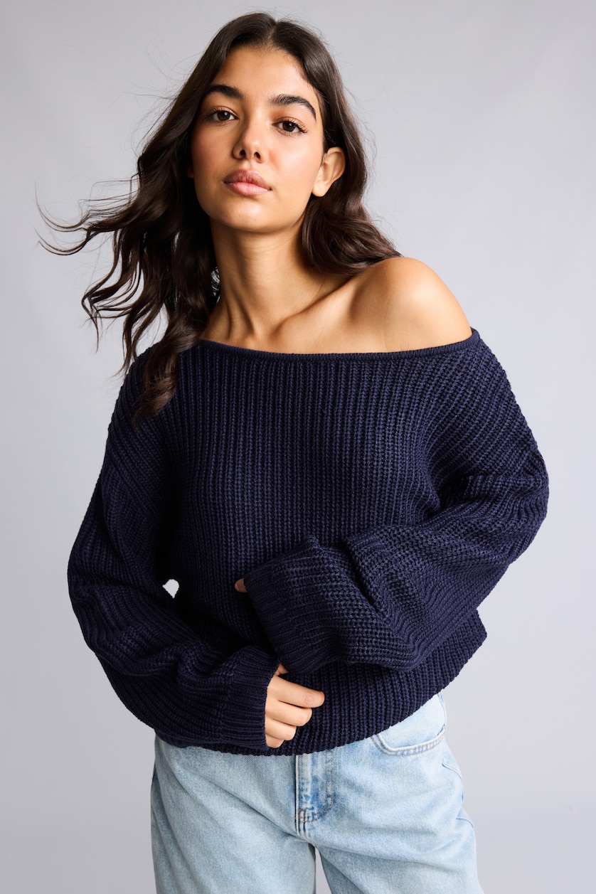 Women NAVY Regular Fit Pullover