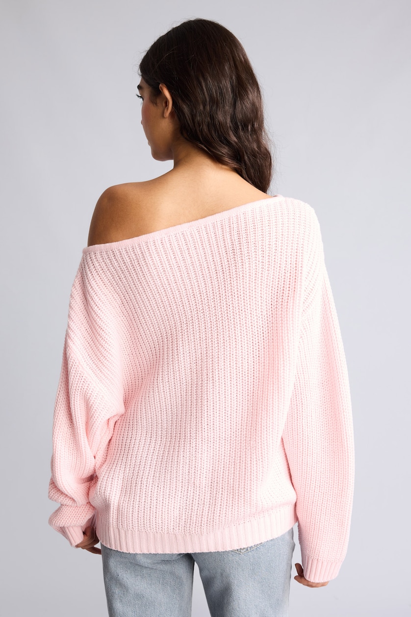 Women Light Pink Regular Fit Pullover