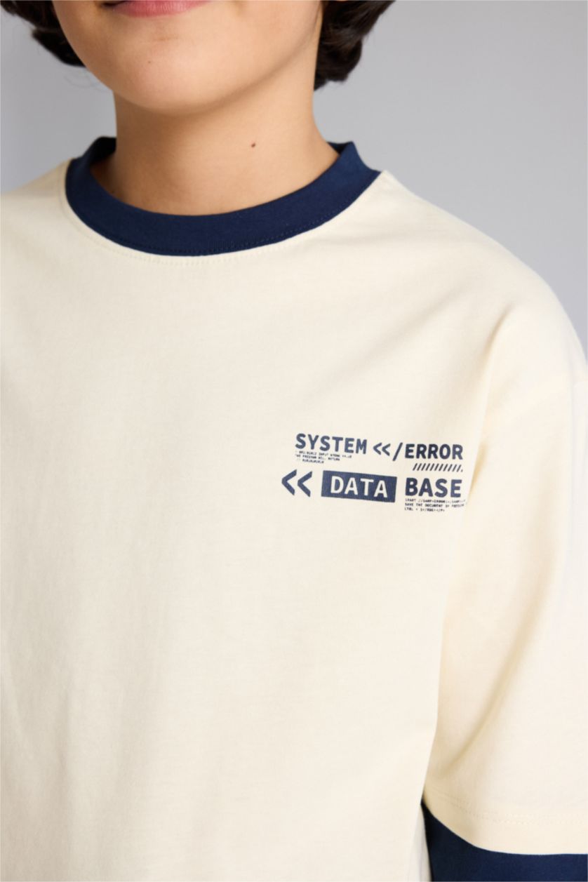 Boys & Teens Sand 2 piece Regular Fit Set