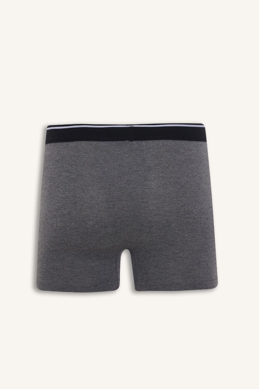 رجال ميلانج رمادي فاتح بوكسر قصة عادية - 3 قطع